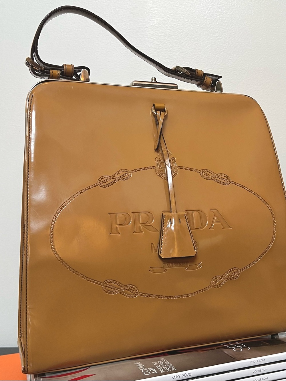 Prada Devil Wears Prada Logo Satchel - Picture 2 of 8